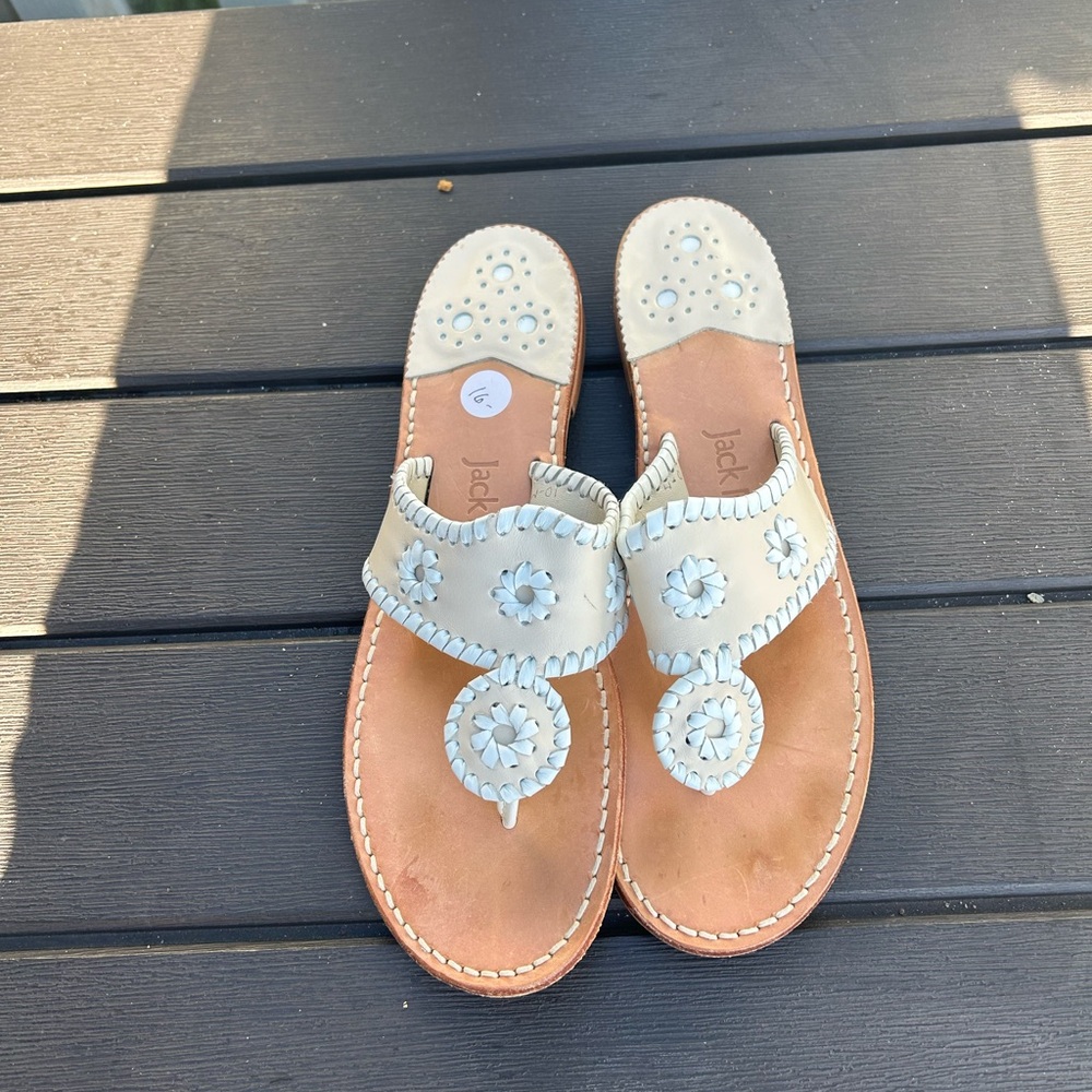 Beautiful Jack, Rogers shoes cream, and white size 10, who wants